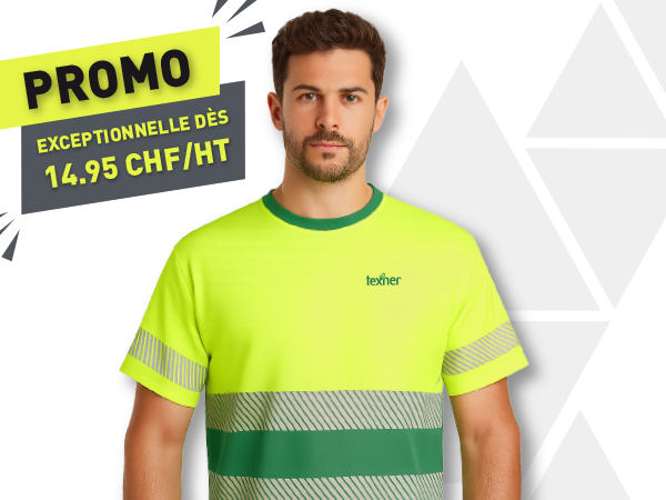 T-shirt bi-couche haute visibilité